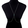 (Buy 1 Get 2) Women Fashion Sexy Turquoise Chain Alloy Body Chain