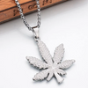 (Buy 1 Get 1) Hip Hop Style Maple Leaf Shape Design Necklace