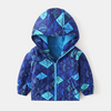 Kids Toddler Girls Boy Fashion Fall/Winter Waterproof Plus Fleece Printed Fleece Thick Warm Coat