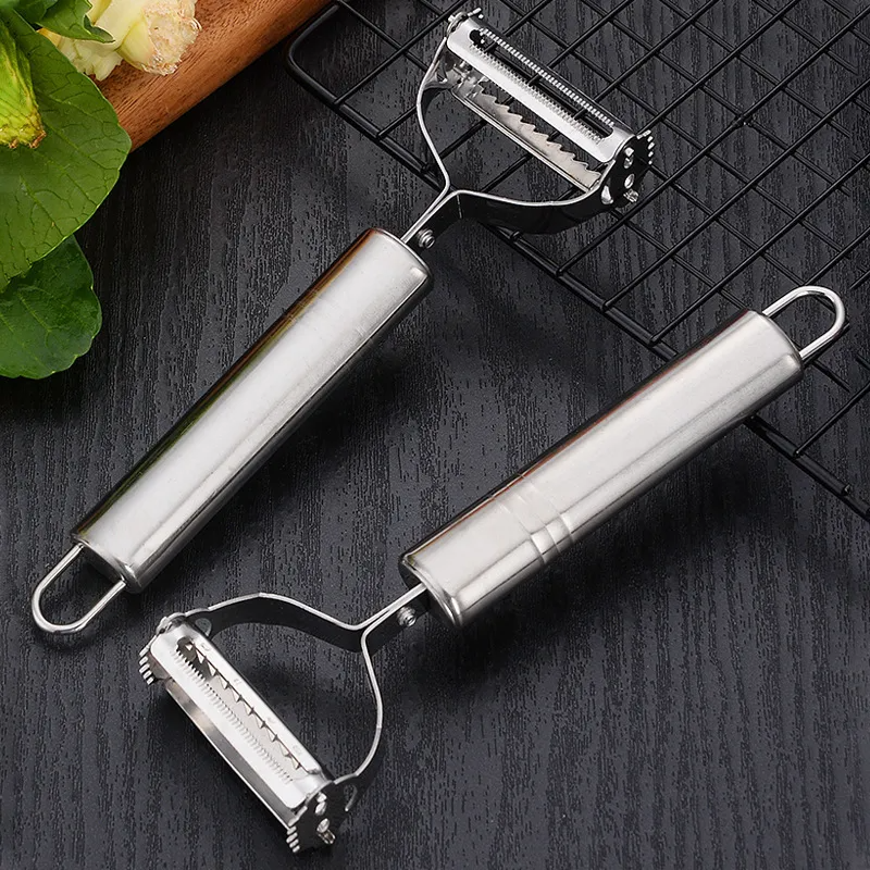 (Buy 1 Get 1) Fashion Stainless Steel Multi-Purpose Fruit And Vegetable Peeler Knife Kitchen Gadgets