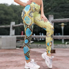 (Buy 1 Get 1) Women Fashion Snake Pattern Yoga Fitness Sports Running Training Tight Leggings