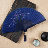 Creative Chinese Style Butterfly Flower Print Bamboo Folding Fan