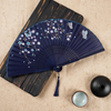 Creative Chinese Style Butterfly Flower Print Bamboo Folding Fan