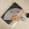 (Buy 1 Get 1) Vintage Chinese Style Silk Embroidered Tassel Folding Fan