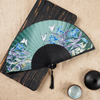 Creative Chinese Style Butterfly Flower Print Bamboo Folding Fan