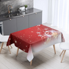 Christmas Table Decoration Rectangular Coffee Table Waterproof And Dustproof Tablecloth Tableware