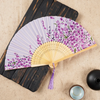 Creative Chinese Style Butterfly Flower Print Bamboo Folding Fan