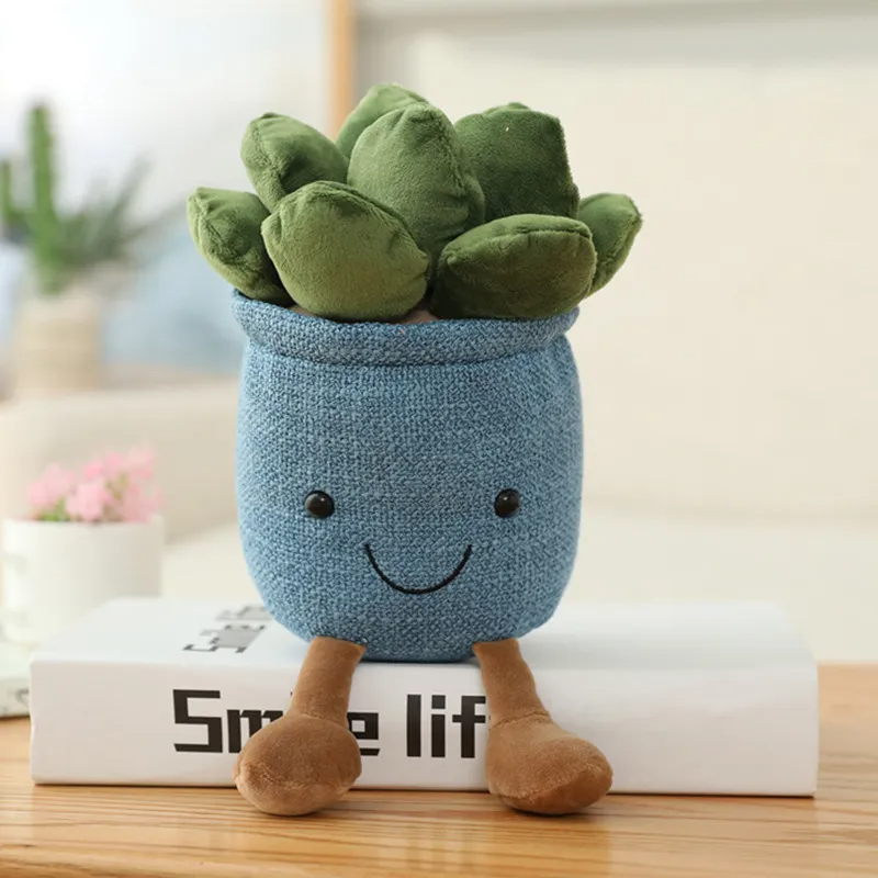 Simulation Succulent Plant Succulent Potted Plant Decoration Pillow Plush Toy