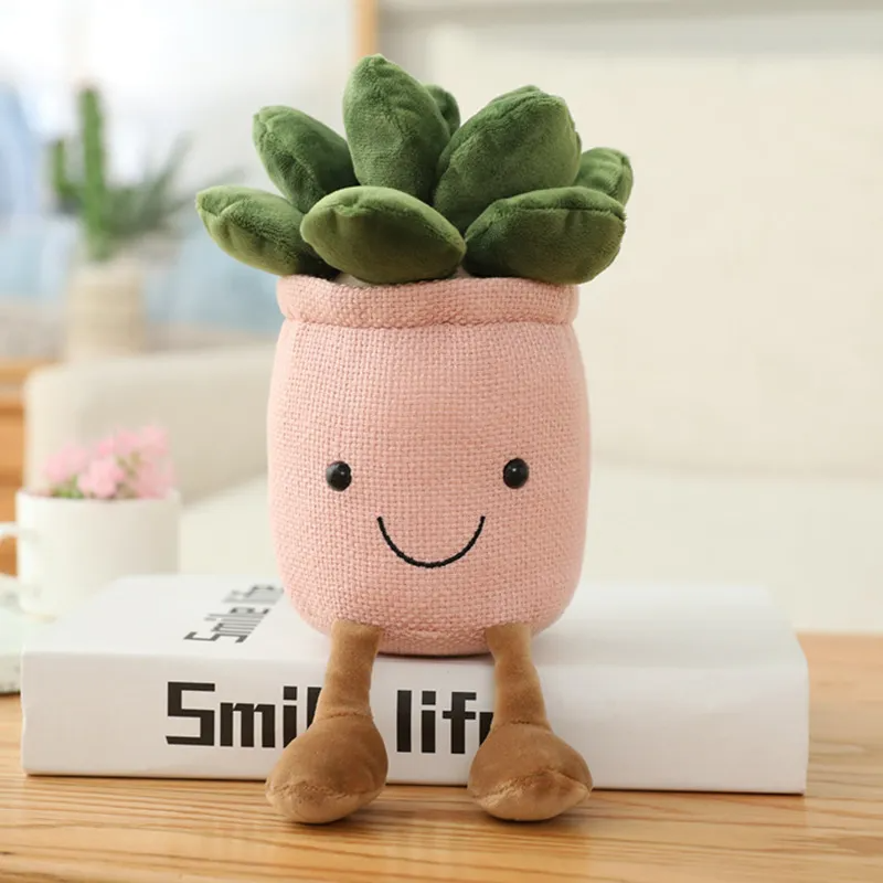 Simulation Succulent Plant Succulent Potted Plant Decoration Pillow Plush Toy