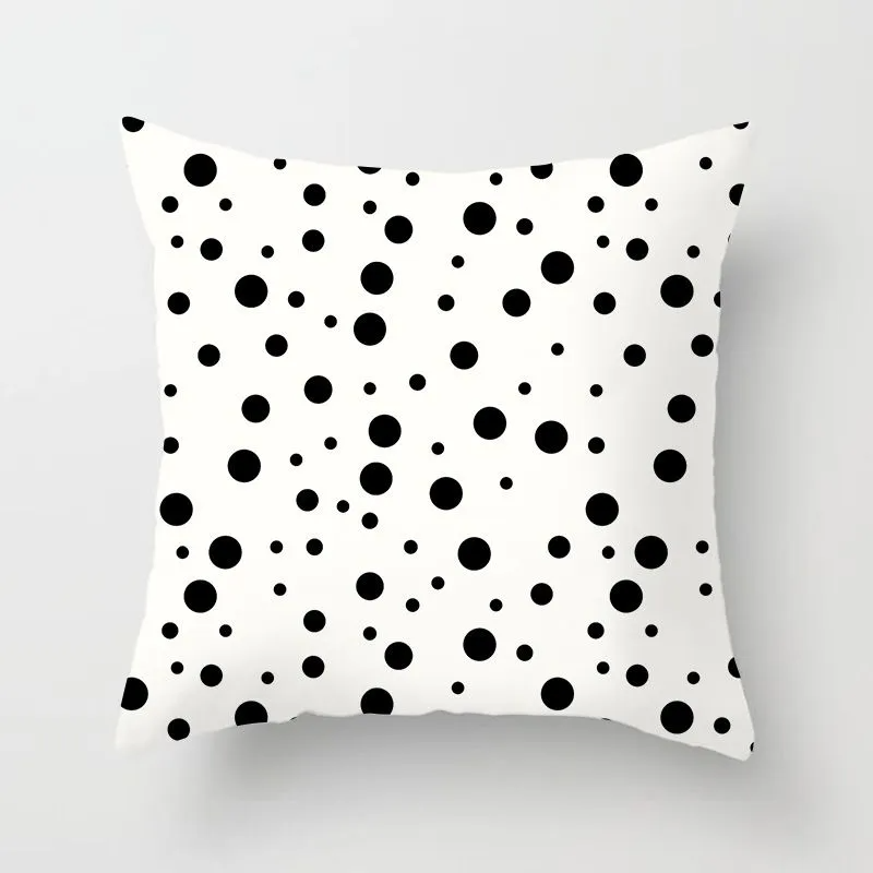 (Buy 1 Get 1) Simple Style Geometry Print Sofa Car Supply Cushion Cover Without Insert