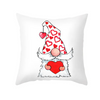 (Buy 1 Get 2) Cartoon Santa Claus Print Letter Pillowcase