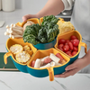 Kitchen Rotatable Detachable Vegetable Dish