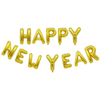 (Buy 1 Get 2) 2024 New Year Party Decoration Happy Letter Balloon Set