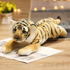 Kids Cute Creative Cartoon Realistic Simulation Animal Tiger Lion Leopard Plush Toy Doll