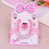 (Buy 1 Get 2) Children Kids Baby Fashion Girls Cartoon Fishtail Bead Necklace Bracelet Earrings Set