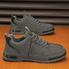 Men Fashion Casual Versatile Flat Lace-Up Sneakers