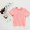 (Buy 1 Get 1) Children Kids Baby Fashion Girls Boys Casual Basic Solid Color Short Sleeve Round Neck T-Shirt