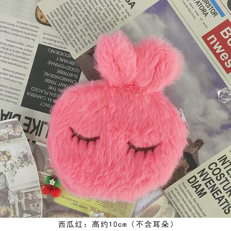 (Buy 1 Get 2) Children Kids Baby Fashion Cartoon Rabbit Plush Toy Coin Purse