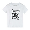 (Buy 1 Get 1) Children Kids Baby Fashion Boys Girls Short Sleeve Daddy'S Mama'S Letter Print T-Shirt