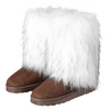 Women Fashion Plus Size Y2K Imitation Fur Plus Velvet Warm Snow Boots