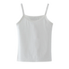 Kids Girls Basic Solid Color Suspender Bottoming Soft Skin-Friendly Vest