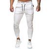 Men Fashion Color Blocking Drawstring Waist Sweatpants