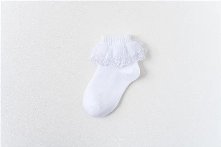 Kids White Lace Socks Lace Socks