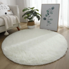 Household Solid Color Round Thickened Carpet