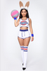 Women'S Halloween Tank Top Shorts Two Piece Nightclub Cosplay Set