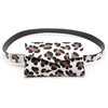 Women Leopard Pattern Waist Pack Coin Purse Belts