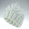 (Buy 1 Get 1) Fashion Diamond Pattern Solid Color Thick Wool Knitted Hat
