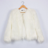 Fashion Girl Solid Color Faux Fur Coat