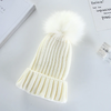 (Buy 1 Get 1 ) Autumn And Winter Women Fashion Solid Color Warm Wool Ball Curling Knitted Hat