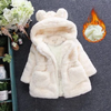 (Buy 1 Get 1) Kids Toddler Girls Boys Autumn Winter Fashion Casual Cute Solid Color Woollining Zipper Coat