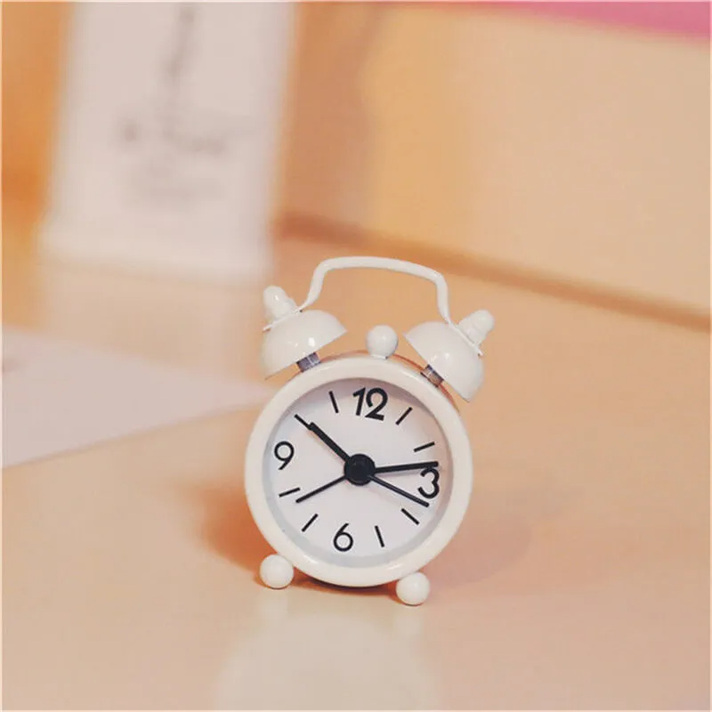 Creative Simple Metal Mini Clock