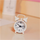 Creative Simple Metal Mini Clock