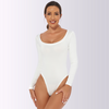 Women Fashion Solid Color Bodysuit