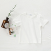 (Buy 1 Get 1) Children Kids Baby Fashion Girls Boys Casual Basic Solid Color Short Sleeve Round Neck T-Shirt