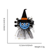 (Buy 1 Get 2) Halloween Hairpin Headwear Adult Children Ghost Festival Party Decoration Hairpin Pumpkin Ghost Mesh Side Clip Accessories