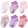 Toddlers Newborn Baby Fashion Boys Girls Casual Non-Slip Socks 6pairs Set