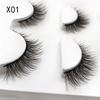 3pairs/Set Women 3D Multilayer Mink Hair Eyelashes