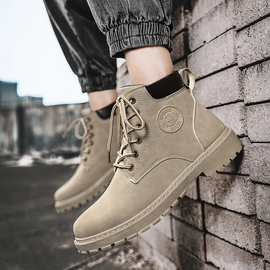 Men Fashion Thick-Soled Warm Boots