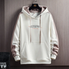 Men Casual Letter Print Loose Hoodies