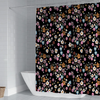 (Buy 1 Get 1) Tiny Flower Series 3D Digital Printing Home Polyester Cloth Shower Curtain