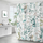 (Buy 1 Get 1) Fresh Green Leaves Series Digital Printing Toilet Partition Curtain Bathroom Free Punching Decorative Shower Curtain