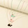 (Buy 1 Get 1) Children Kids Baby Fashion Girls Flower Butterfly Necklace Set