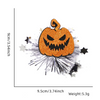 (Buy 1 Get 2) Halloween Hairpin Headwear Adult Children Ghost Festival Party Decoration Hairpin Pumpkin Ghost Mesh Side Clip Accessories