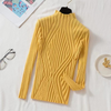 2 Pieces Women Fashion Basic Solid Color Long Sleeve Knitwear