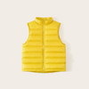 Kids Classic Solid Color Sleeveless Warm Down Vest