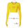 Women Fashion Street Style Edgy Solid Color Hollow Out Heart Shaped Long Sleeve Crop Top
